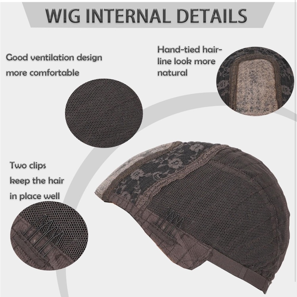 Synthetic Mixed Blonde Lace Tab Wavy Wig - Picture 2 of 14